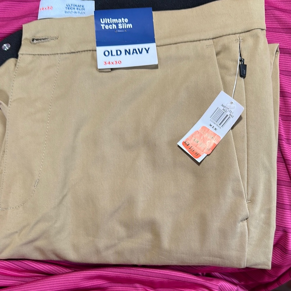 Old Navy Tan Chinos for Effortless Style